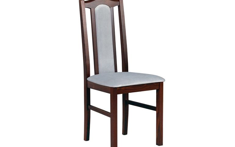 Jídelní židle, Bosanova TYP 2, ořech/světle šedá