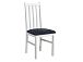 Jídelní židle, Bosanova TYP 10, bílá/tmavě šedá