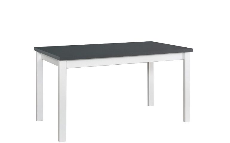 ALBATROS 1 rozkládací jídelní stůl, grafit/bílá
