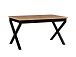 IKONA 1 rozkládací jídelní stůl, dub artisan/černá
