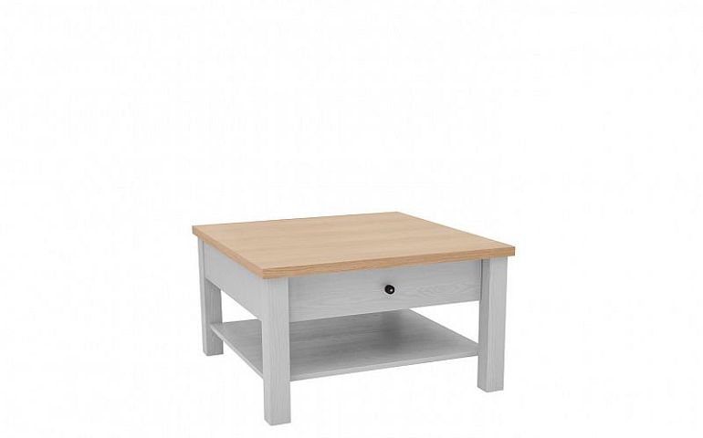 AMSTERDAM konferenční stolek LAW1S/4/8, modřín sibiu šedý/dub přírodní