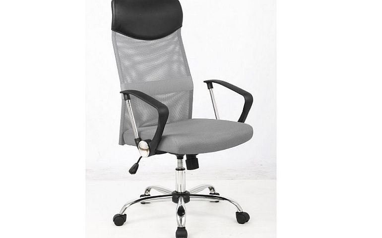 PREZIDENT New kancelářská židle šedá
