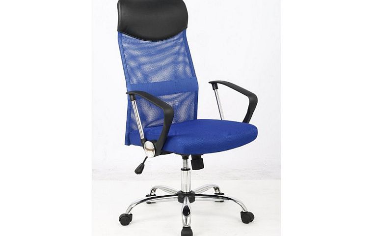 PREZIDENT New kancelářská židle, tmavě modrá