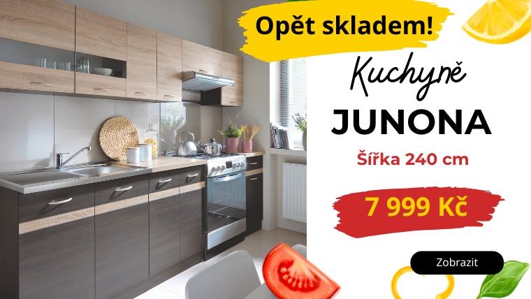 Kuchyně Junona opět skladem